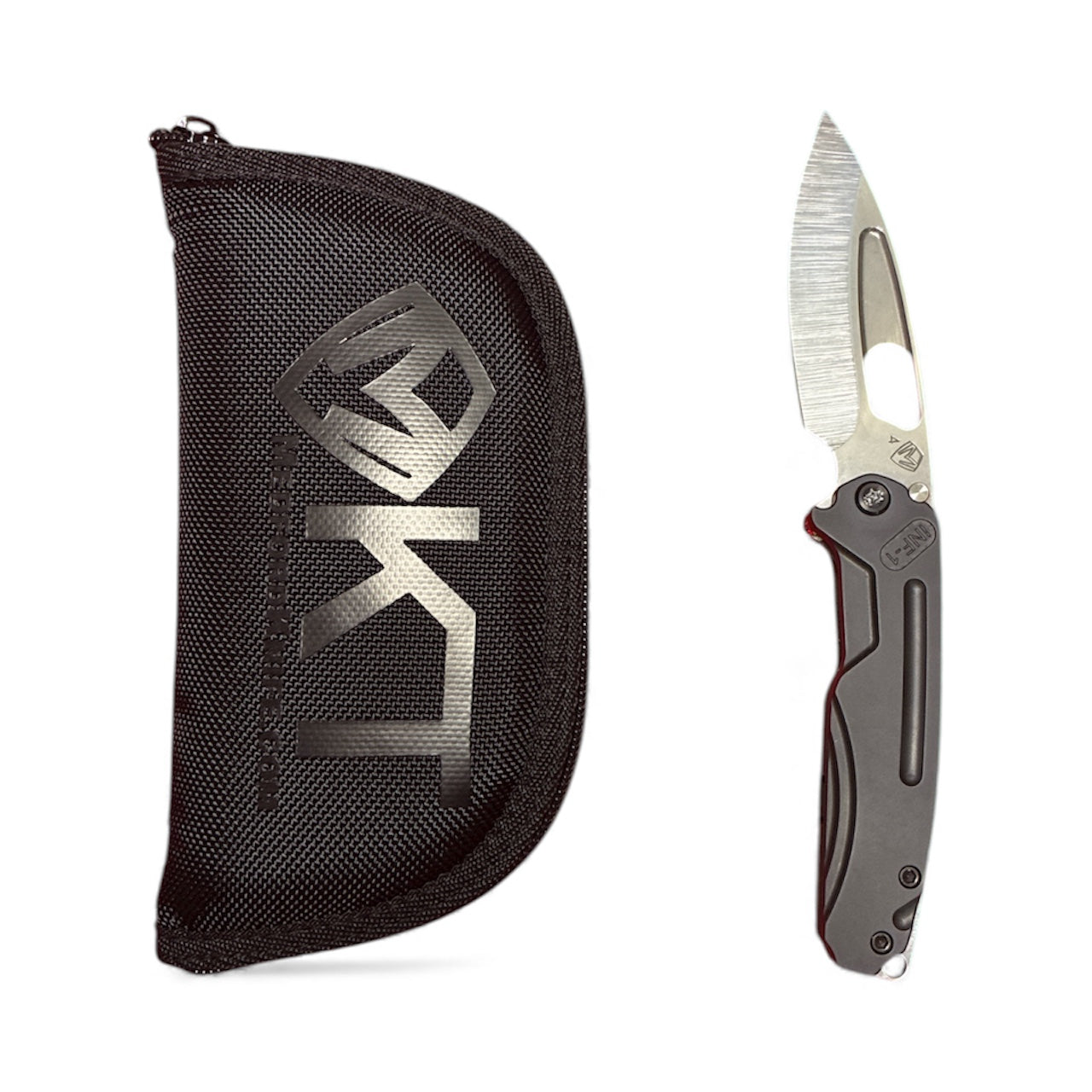 Medford Infraction – S45VN Tumbled Blade | DLC Handle & Spring