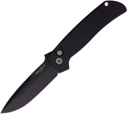 Pro-Tech Terzuola ATCF Operator Auto Knife Black  (3.5" DLC) BT2603