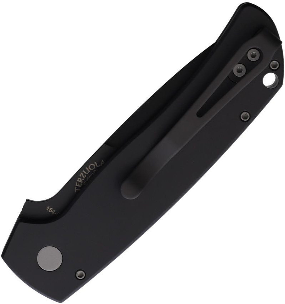 Pro-Tech Terzuola ATCF Operator Auto Knife Black  (3.5" DLC) BT2603