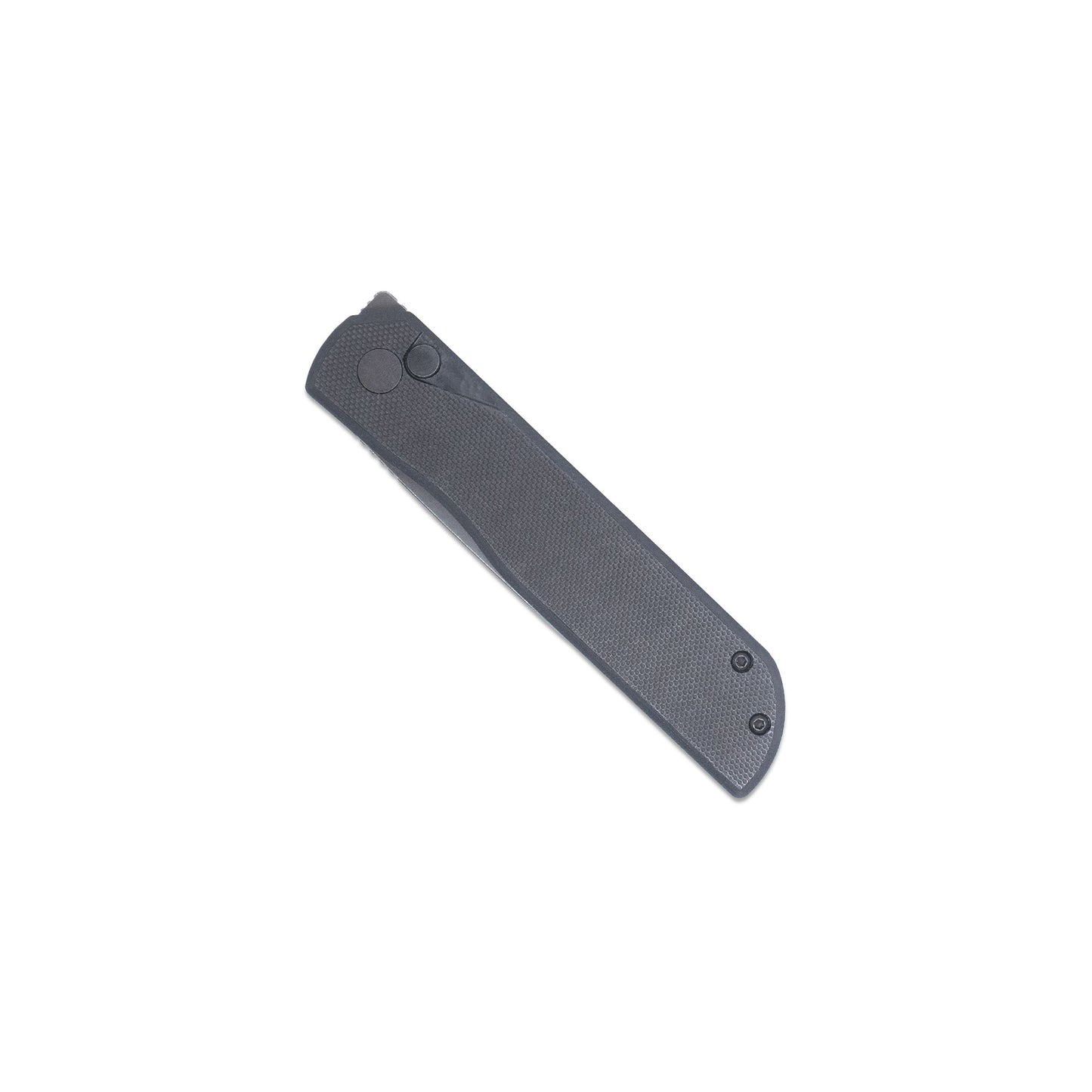 CobraTec Prowler G-10 Button Lock Black - Tanto Serrated CTPLRBLKBLTS