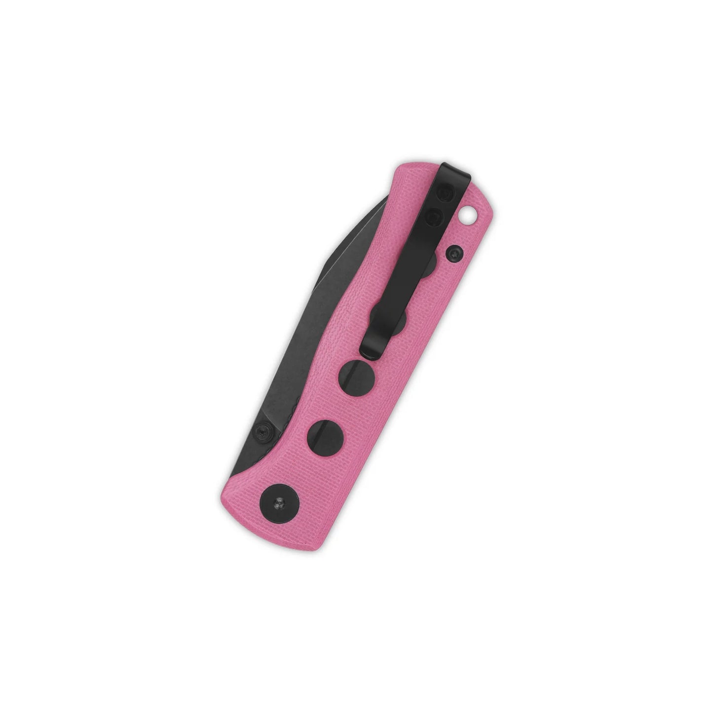 QSP Canary Folder Liner Lock Pocket Knife | 14C28N Spear Point Blade | Pink G10 Handle | QS150-H2