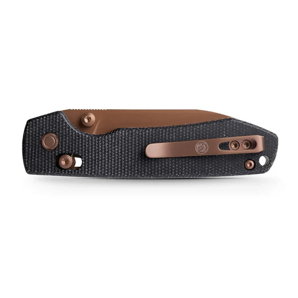 VOSTEED Raccoon - Crossbar Lock knife (3.25" 14C28N Blade & Micarta Handle) - A0539