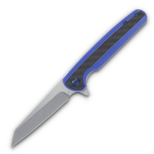 Rough Ryder Blue G-10 and Carbon Fiber Folding Knife RR2670