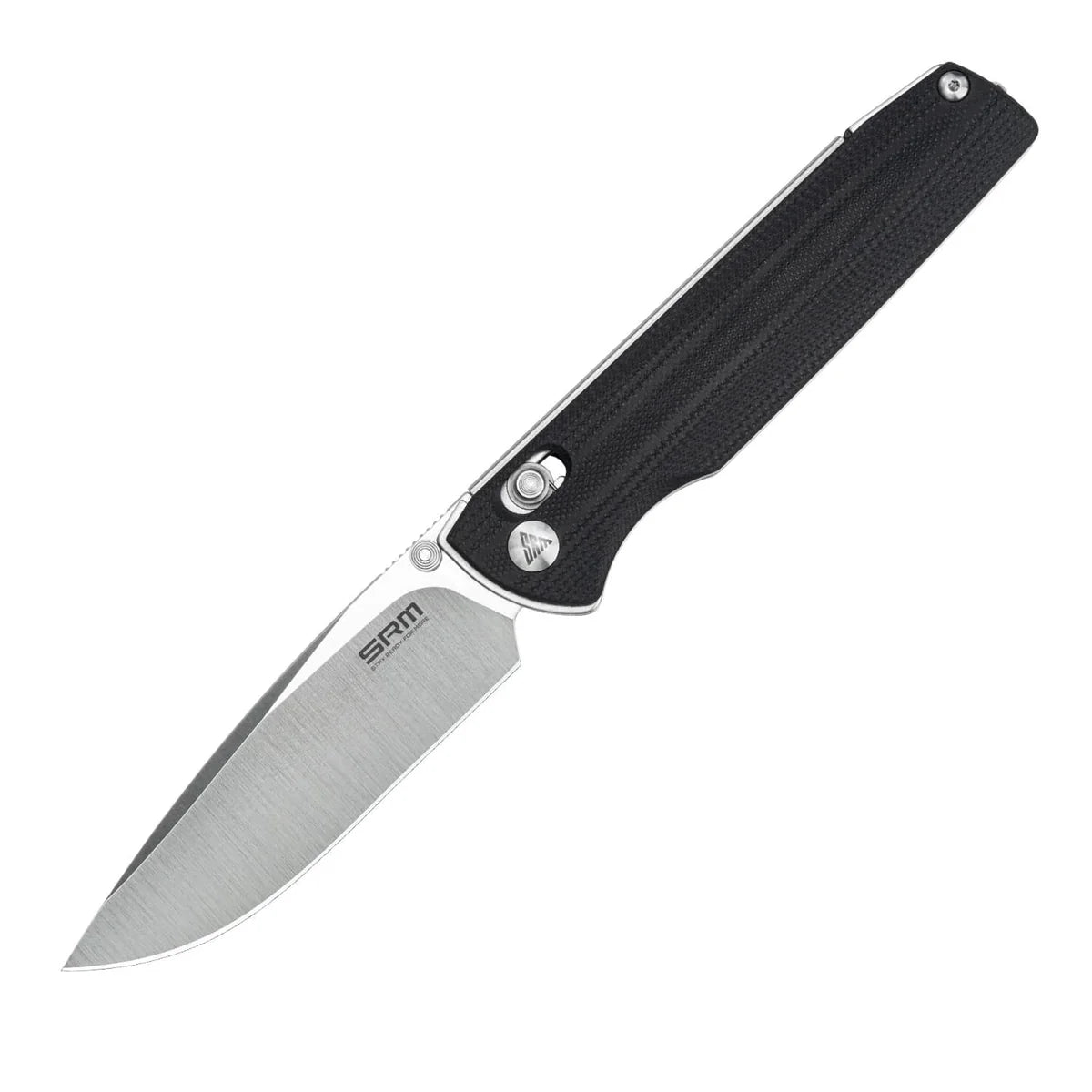 SRM Terrier 258L-GB Folding Knife – D2 Blade | G10 Handle | Ambi Lock