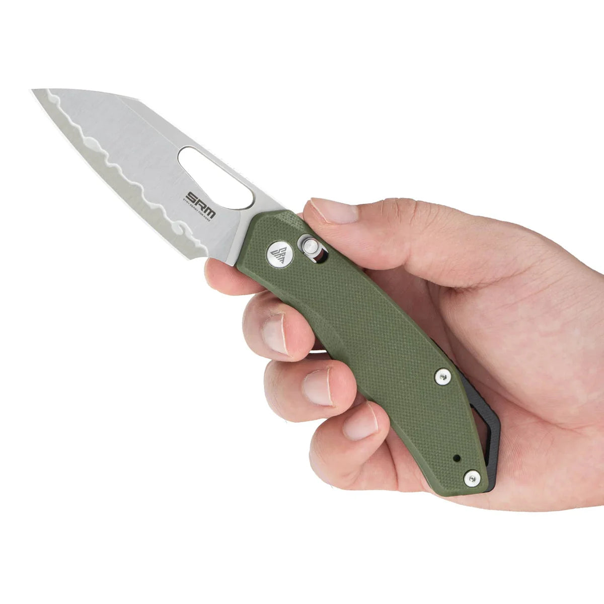SRM Cub 261M-GP2 – Laminated 140Cr Blade, G10 Handle (2.87")