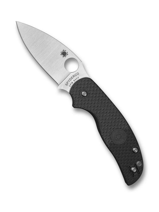 Spyderco Sage 5 Lightweight Compression Lock Knife FRN 3" Satin Blade C123PBK