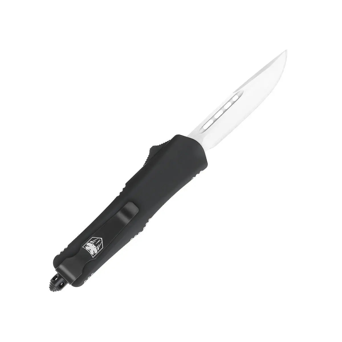 CobraTec Small FS-3 Black (Cerakote) — Dual Action OTF, D2 Blade