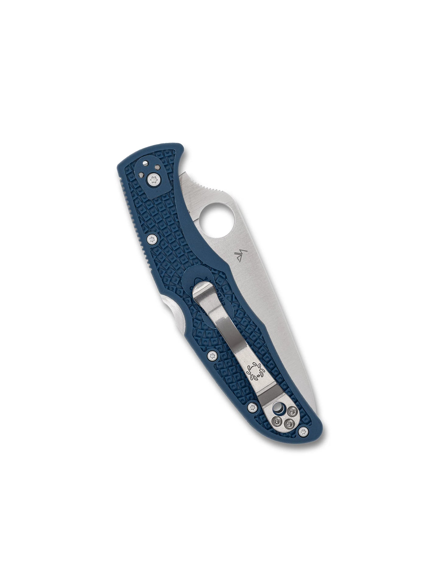Spyderco Endura 4 Lockback Knife Cobalt Blue FRN 3.75" Satin SPY27 Blade C10PCBL