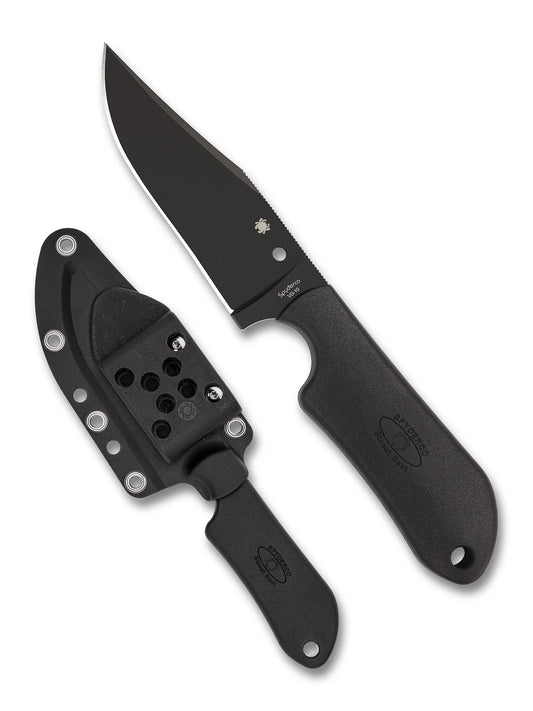 Spyderco FB15PBBK Street Beat Lightweight Fixed Blade Knife