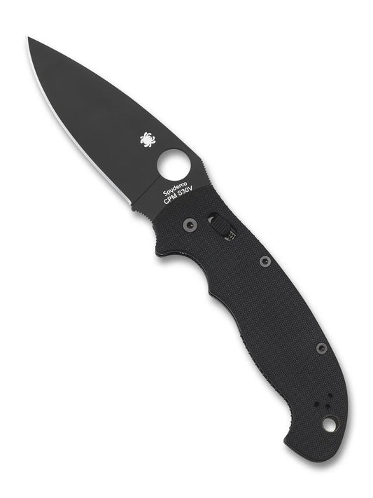 Spyderco Manix 2 XL Black G-10 Knife 3.88" Black Blade C95GPBBK2