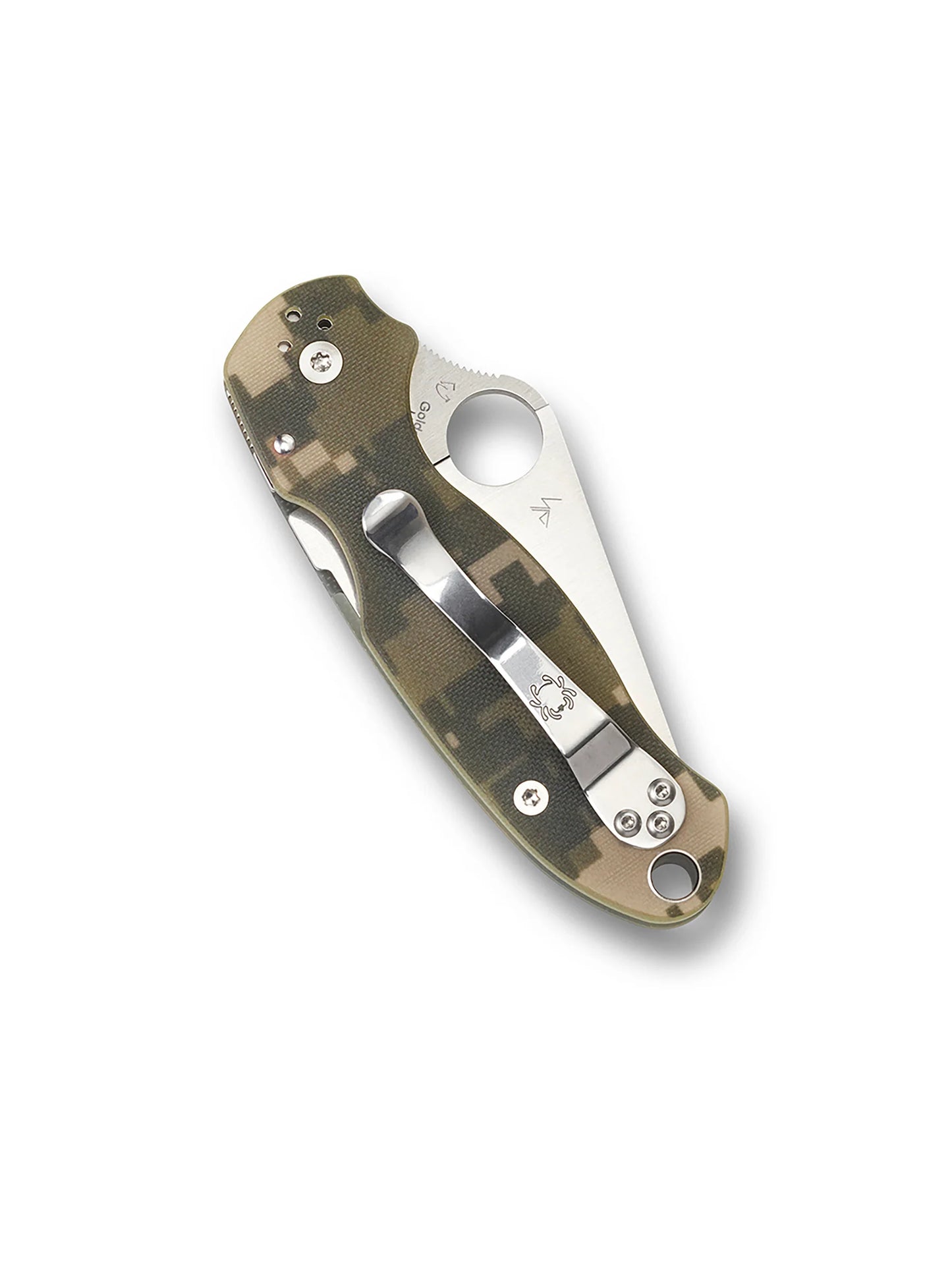 Spyderco Para 3 Compression Lock Knife Digi Camo G-10 (3" Satin) C223GPCMO
