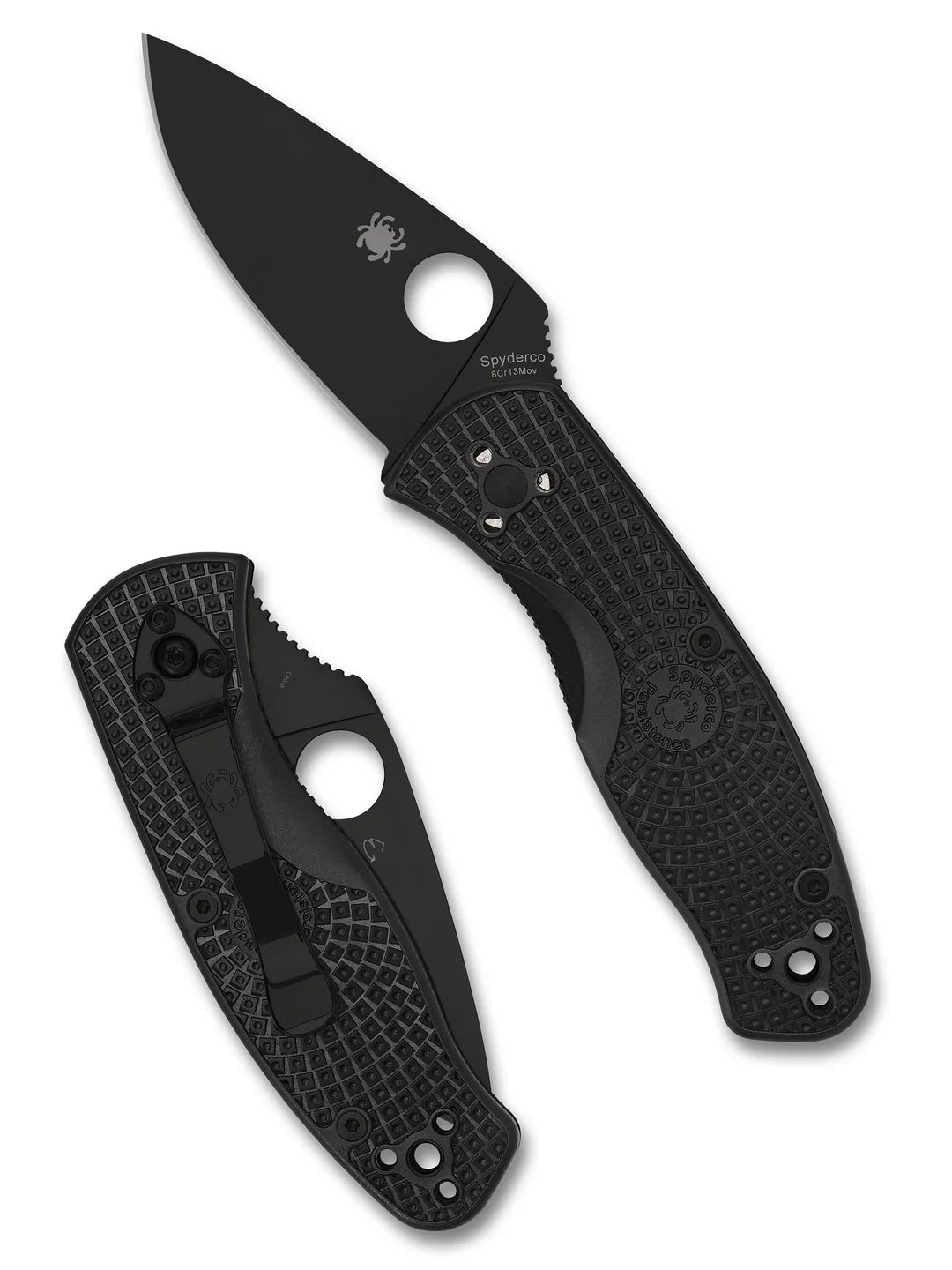 Spyderco Persistence FRN (2.75" Black 8Cr13MoV) C136PBBK