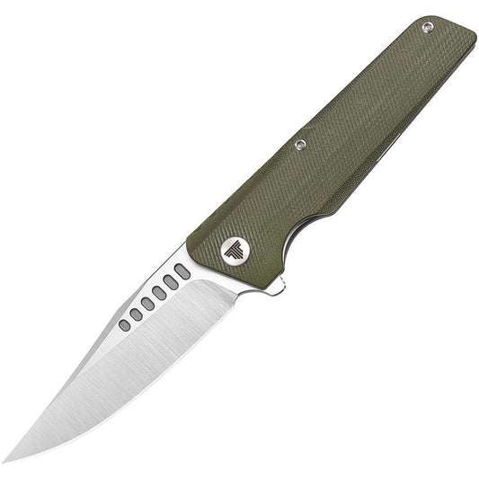 TRIVISA Orion Linerlock OD Green G10 Folding D2 Steel Pocket Knife TY01GDG