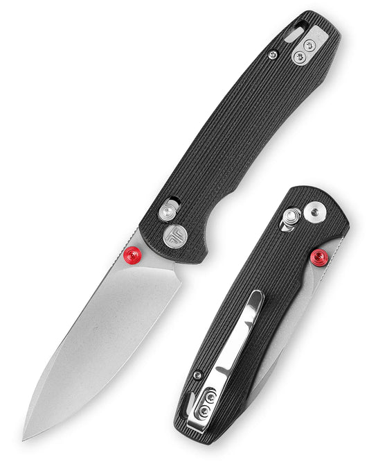 Trivisa Dragonfly-B Axis Lock EDC Folding Pocket Knife,2.99'' 14C28N Steel Blade,G10 Handle