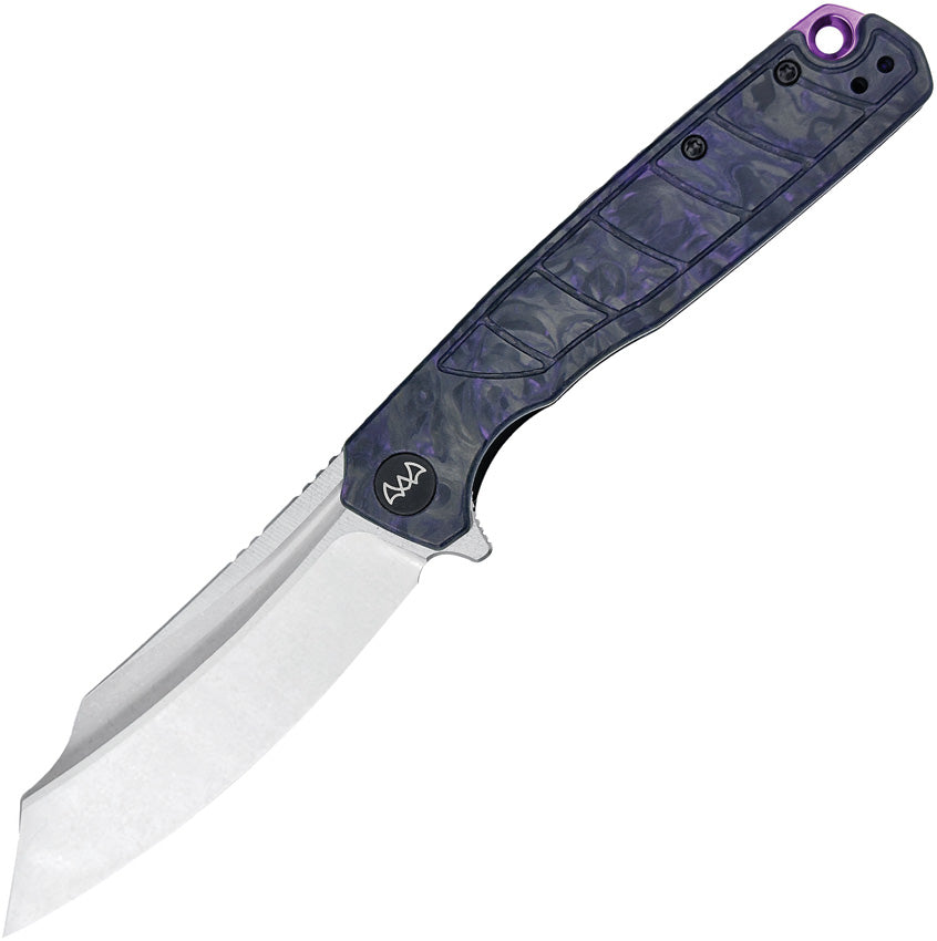 WIXCO Splark WX20-C 14C28N Purple Cleaver Folding Knife WX20-C