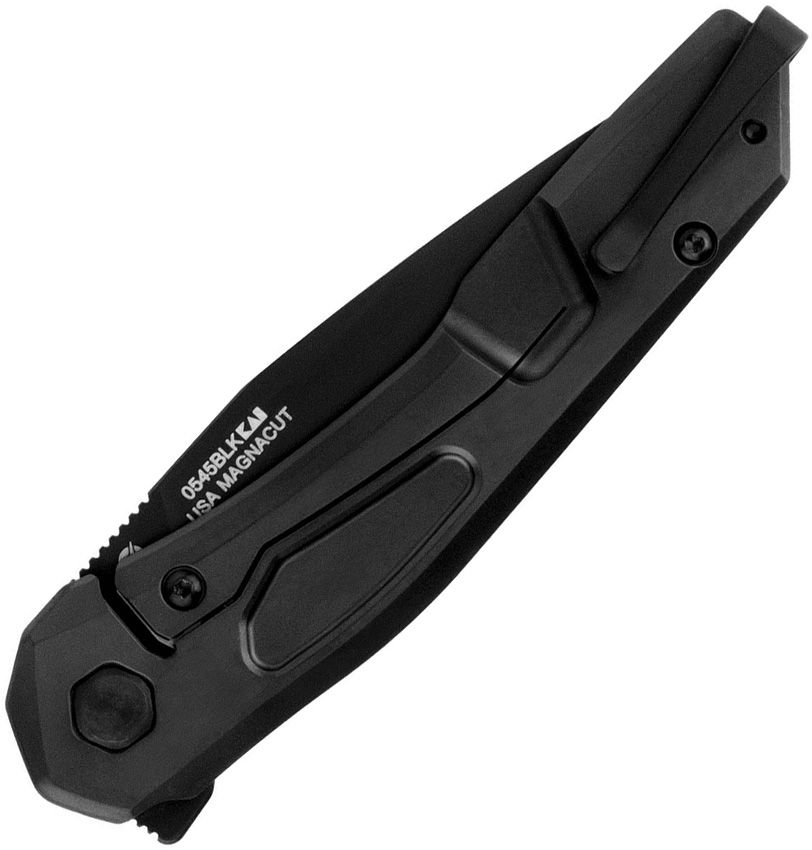 Zero Tolerance 0545 Folding Knife | 3.25" black oxide coated CPM MagnaCut Drop Point Blade | 0545