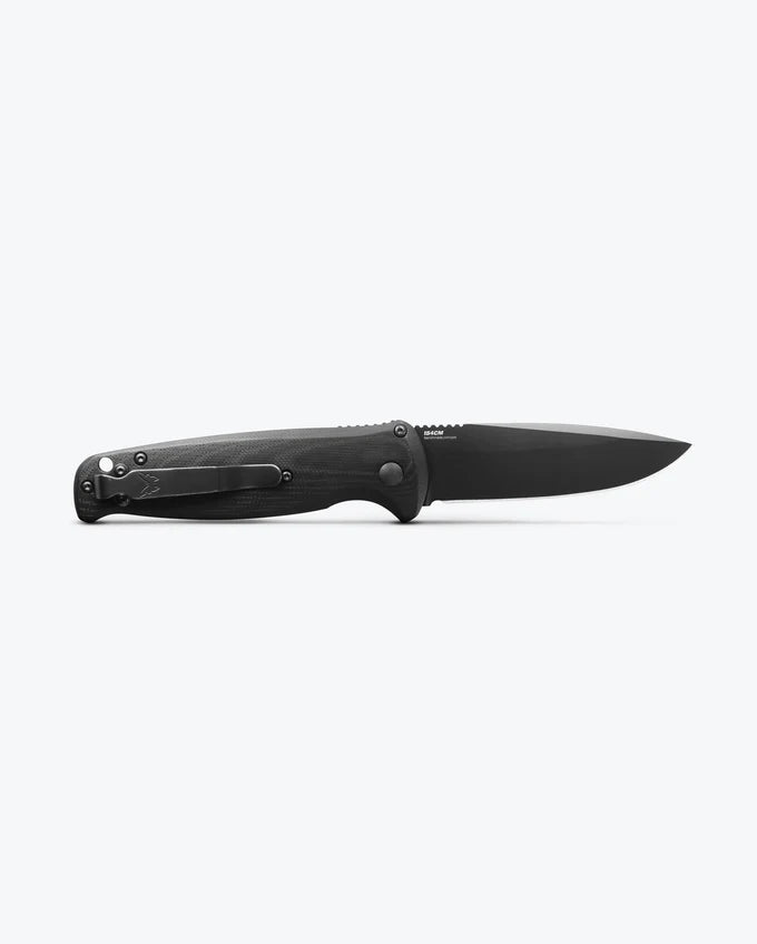 Benchmade CLA Drop Point Automatic Knife Black G-10, 3.4" blade 4300BK