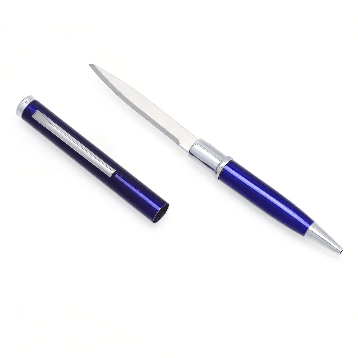 CobraTec Pen Knife Blue – 2.5" Concealed Stainless Steel Blade| BLUPK