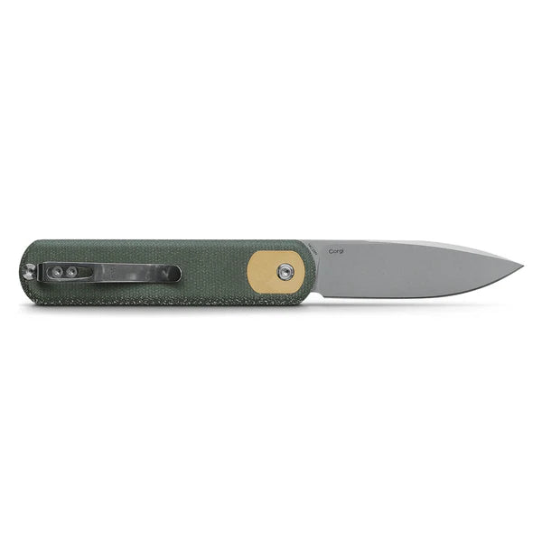 Vosteed Corgi® - Trek Lock Knife (2.99" 14C28N Blade & Micarta Handle) - CG3SVM3