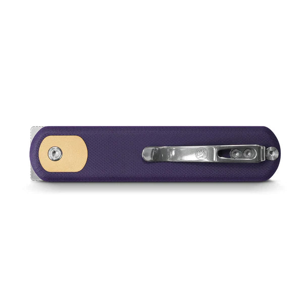 Corgi® Trek Lock Folding Knife – 14C28N Satin Blade & Purple G10 Handle CG3S07