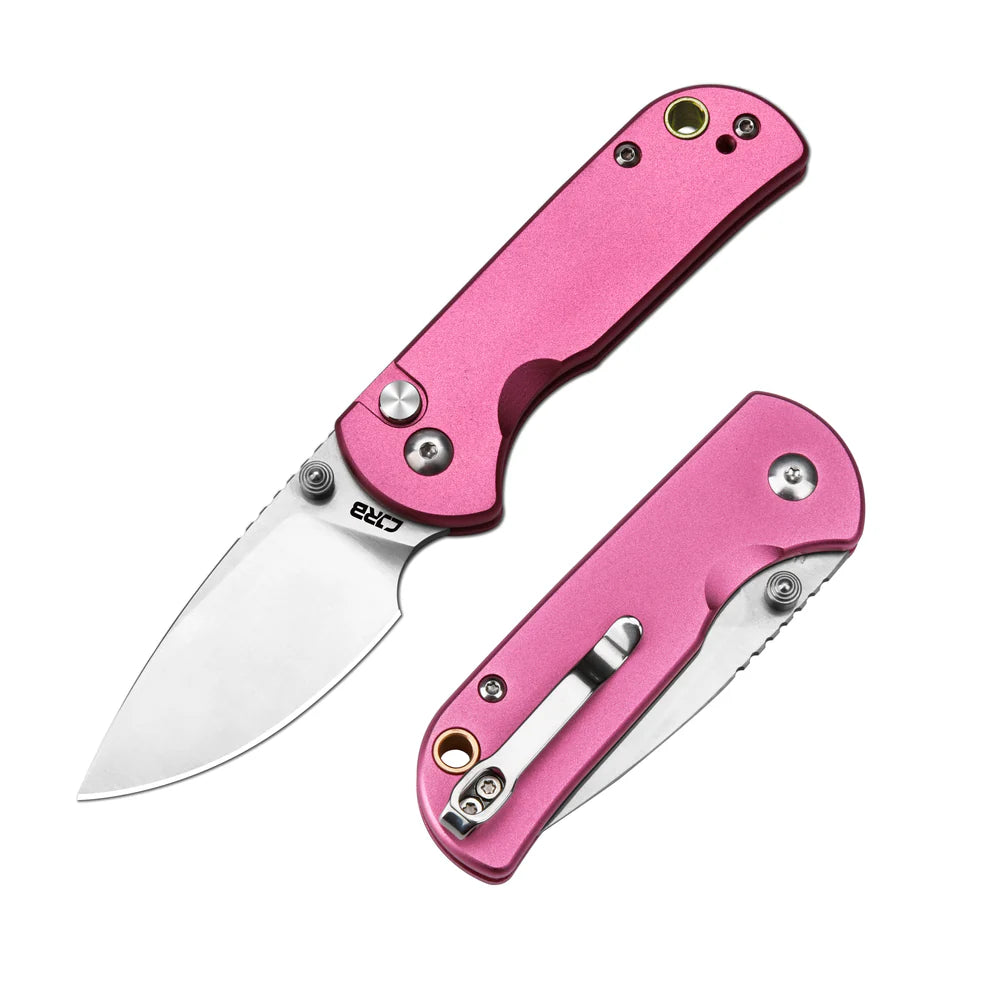 CJRB Mica Button Lock Pink Aluminum J1934PK