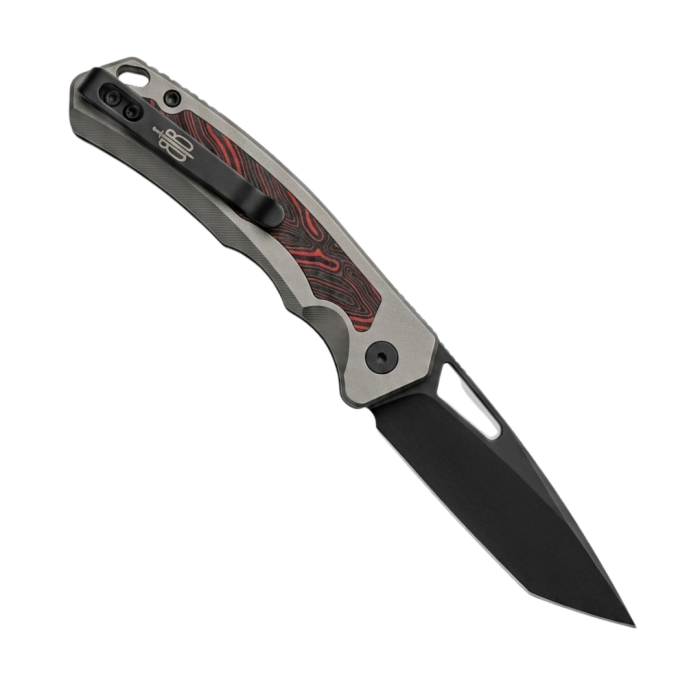 Tanto Obsidian Folding Knife – Tactical Precision in a Sleek EDC Design BNB2027