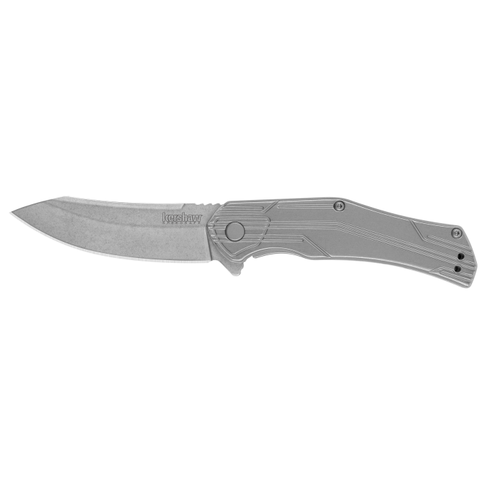 Kershaw Husker Folding Pocket Knife, 3-Inch Blade with SpeedSafe Assisted Opening, Frame Lock (1380)