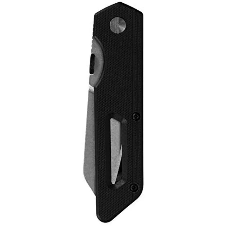 Kershaw 2050 Mixtape Folding Knife 3.1" Stonewashed Blade, Black GFN Handles, Liner Lock