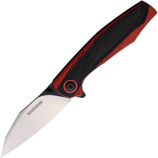 Rough Rider 2534 Assist Open Linerlock Knife Black/Red