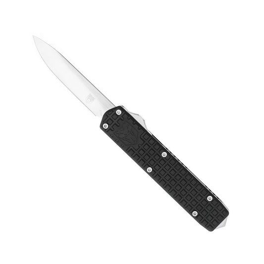 CobraTec Small Warrior — OTF Tactical Knife M390 Blade SCTWBLKM390DNS