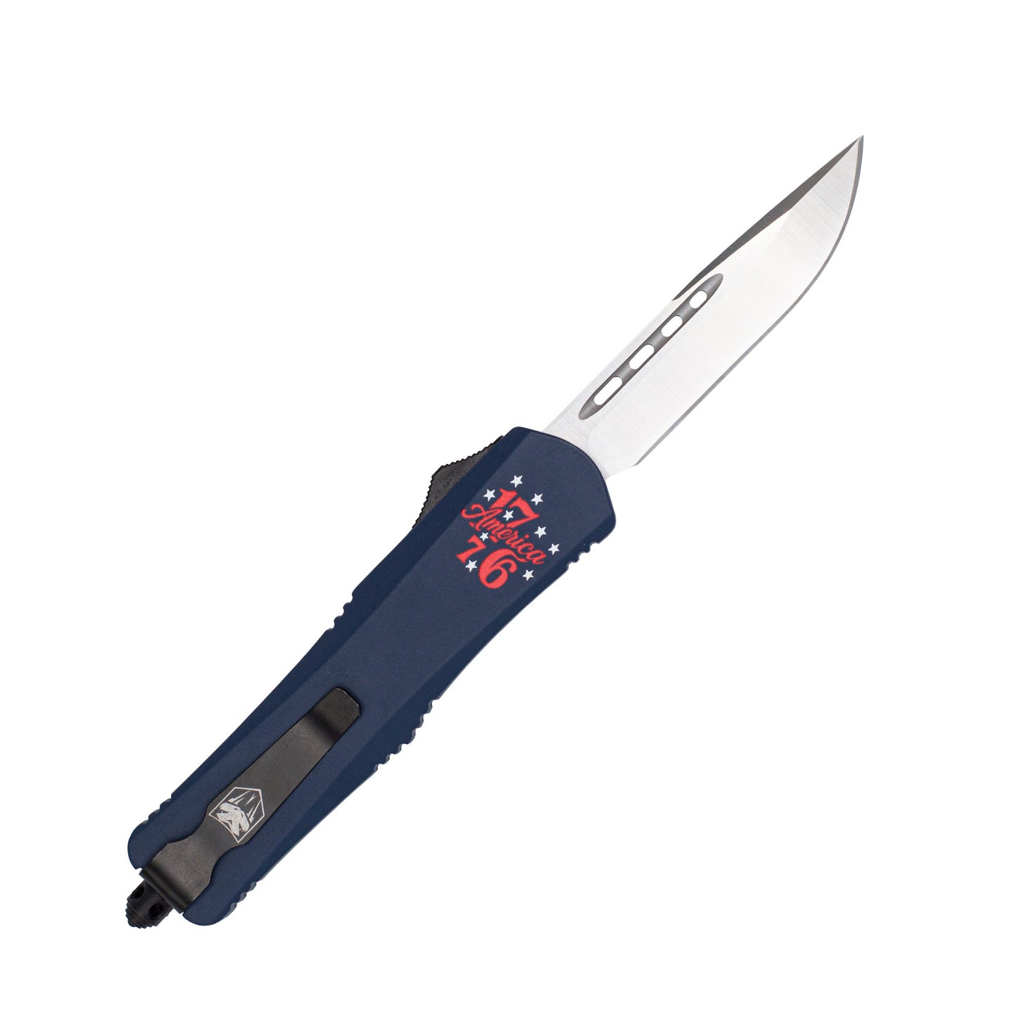 CobraTec Medium Freedom FS-3 OTF Knife (Cerakote) – Dual Action D2 Steel Tactical Knife MFDM250FS-3DNS