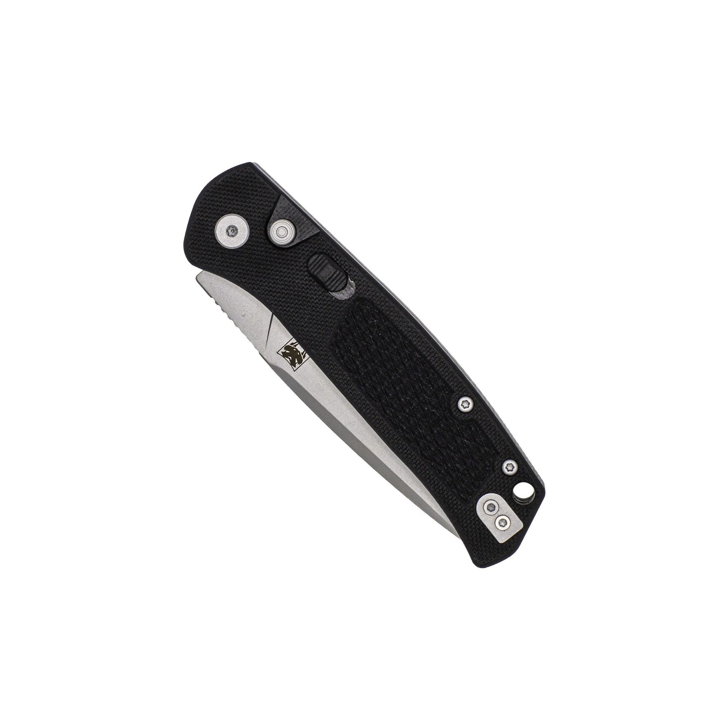 CobraTec Recon – Black Push Button Automatic Knife (VG-10 EDC Tactical Folder) CTRECBLK