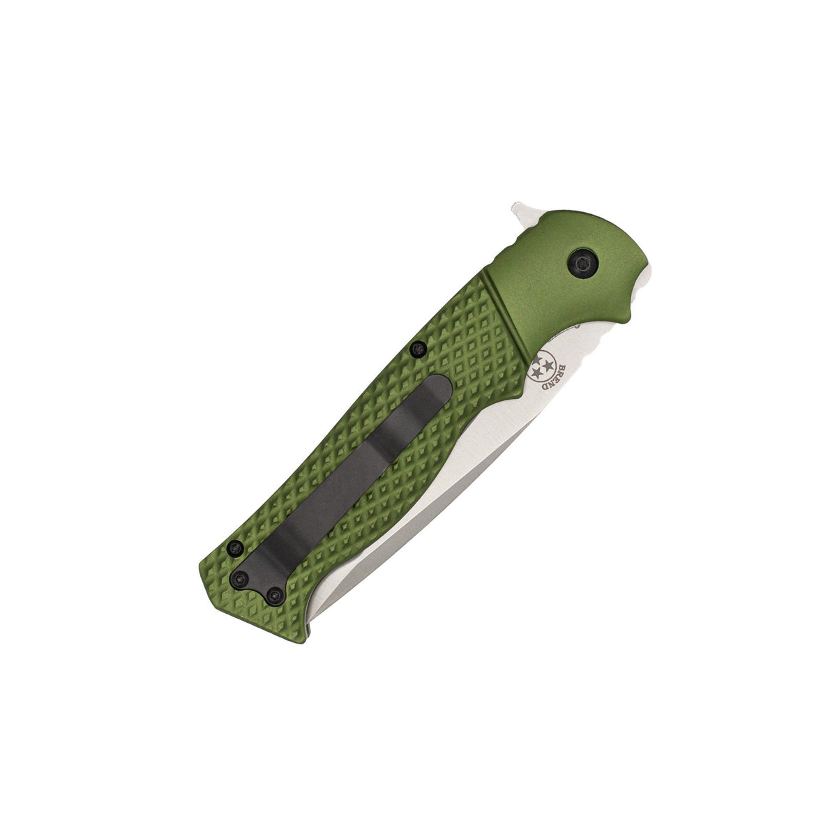 CobraTec Vandal Blade Folding Knife D2 Steel Blade OD Green Aluminum Handle 8.61" CTVDLODG