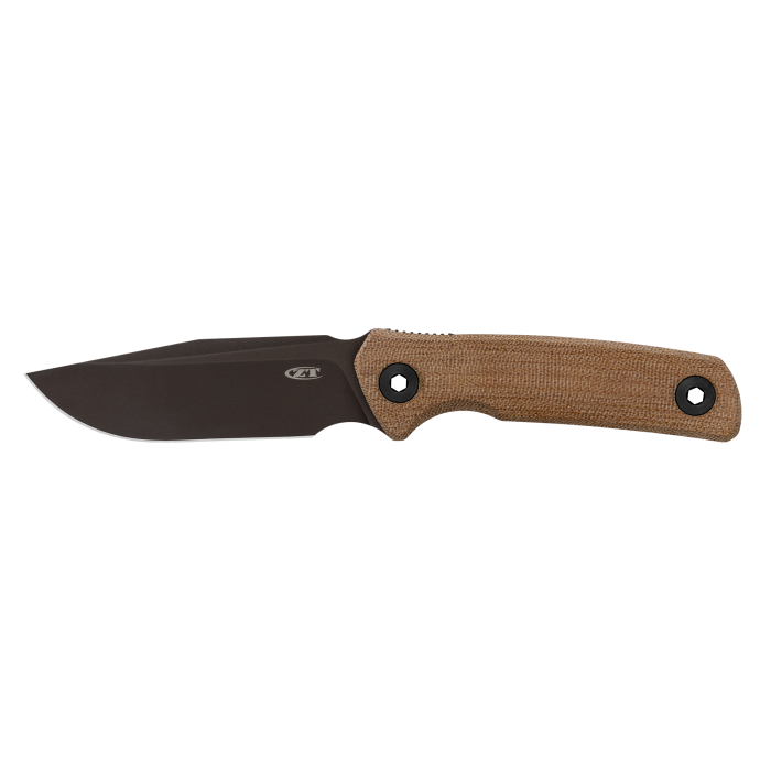Zero Tolerance CPM Cru-Wear Fixed Blade Knife Natural Micarta 0004