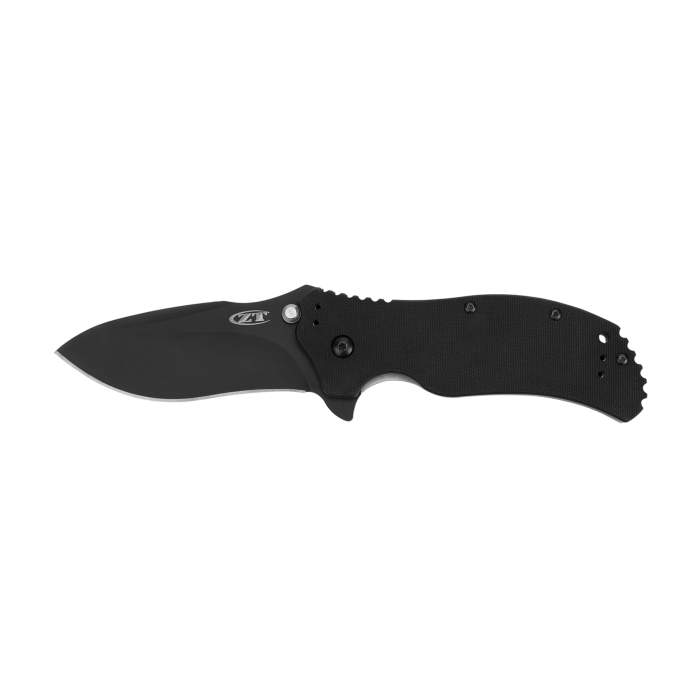 Zero Tolerance 0350 Assisted Opening Knife Black G-10 3.25" Black Blade