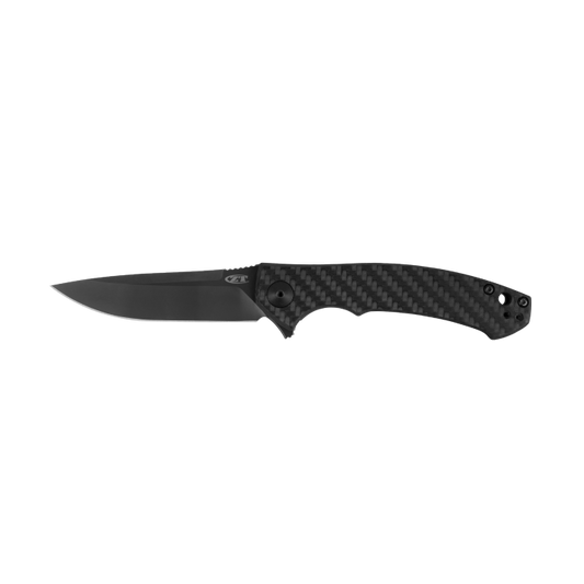 Zero Tolerance Sinkevich 0450CF Flipper Knife Carbon Fiber 3.25" Black Blade