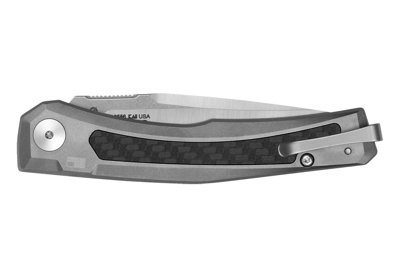 Zero Tolerance 0556 MagnaCut Automatic Knife Titanium/Carbon Fiber 3.4" Satin Blade