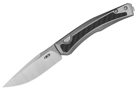 Zero Tolerance 0556 MagnaCut Automatic Knife Titanium/Carbon Fiber 3.4" Satin Blade