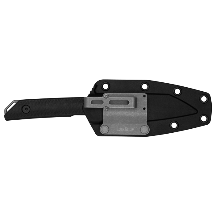 Kershaw Mini Iridium Fixed Blade Knife D2 Steel Working Finish Micarta Handle 1051