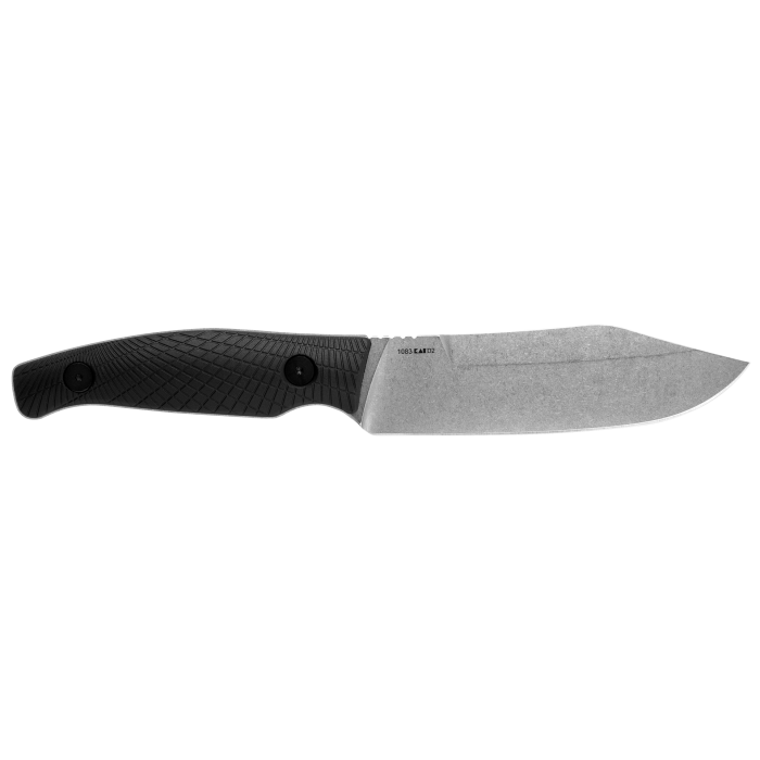 Kershaw Camp 5 Fixed Blade Knife Black FRN (4.75" Stonewash) 1083