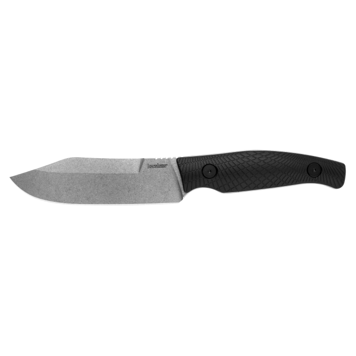 Kershaw Camp 5 Fixed Blade Knife Black FRN (4.75" Stonewash) 1083