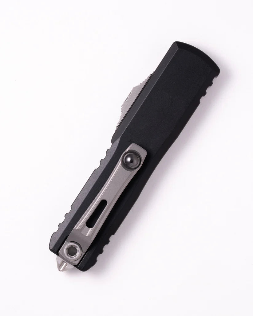Microtech UTX-85 GEN IV S/E STONEWASH STANDARD BLACK (12314-10)