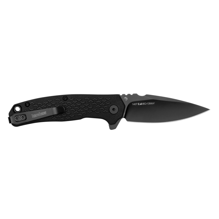 Kershaw Conduit Assisted Folding Knife) Black GF Nylon  Model 1407