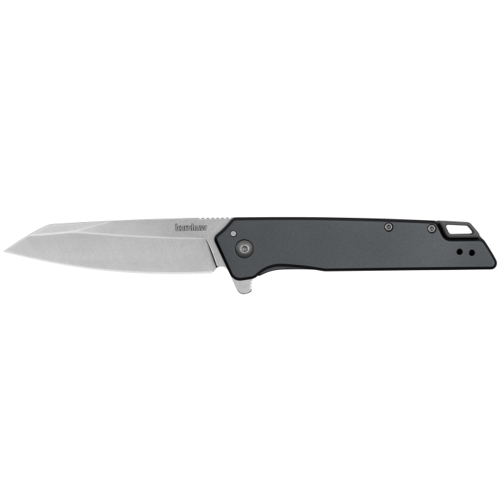 Kershaw Misdirect XL Folding Knife 4Cr14 Stonewashed Blade Gray Stainless Steel Handle 1441