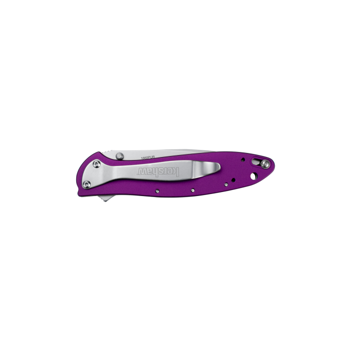 Kershaw Leek Purple Folding Knife – 14C28N Stainless Steel Blade | 1660PUR