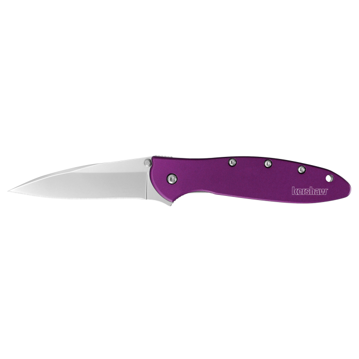 Kershaw Leek Purple Folding Knife – 14C28N Stainless Steel Blade | 1660PUR