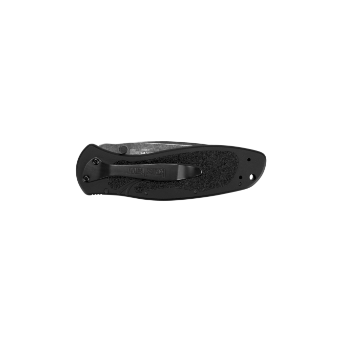 Kershaw Blur BlackWash™ Folding Knife 14C28N Black-Oxide Blade Black Aluminum Handle 1670BW
