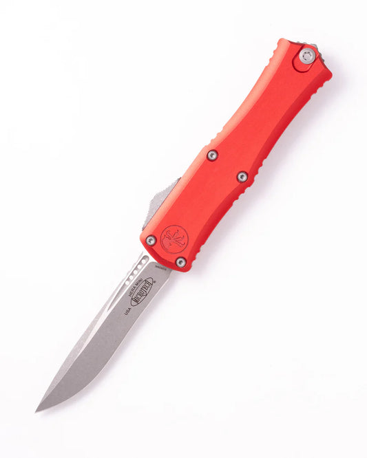 Microtech Hera® II Mini Recurve Red Apocalyptic® Standard (1705M-10APRD)