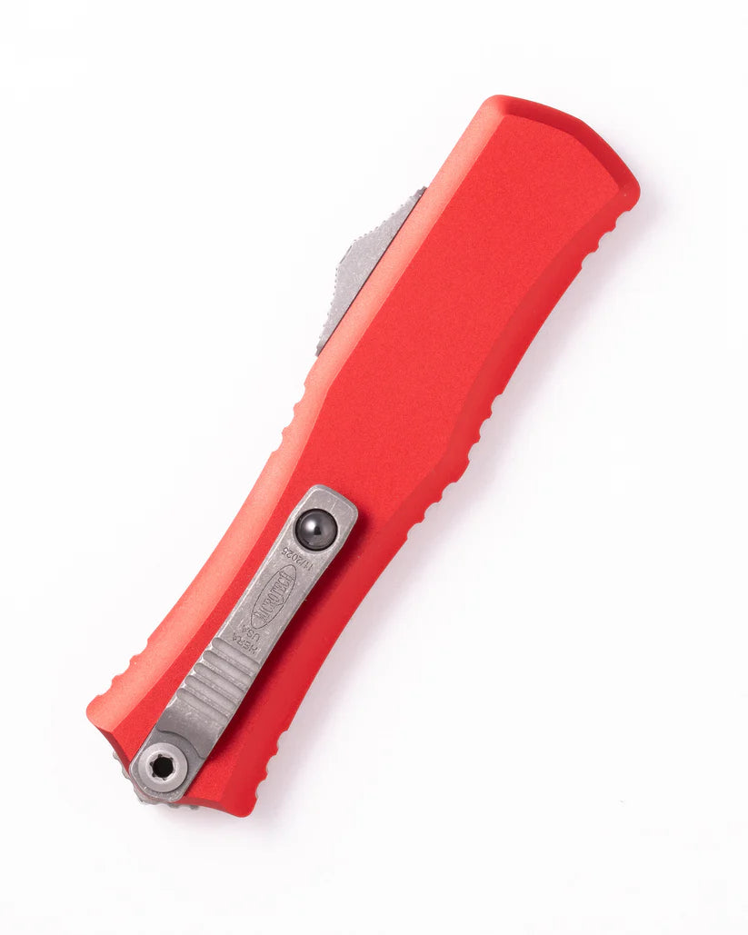 Microtech Hera® II Mini Recurve Red Apocalyptic® Standard (1705M-10APRD)