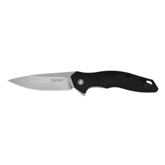 Kershaw Shoreline Assisted Folding Knife  Black GF Nylon (Model 1845)